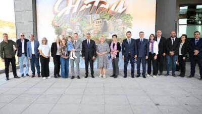 Hatay Büyükşehir Belediyesi (HBB), Almanya'nın kardeş şehirleri Aalen ve Kiel