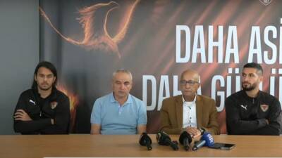   Rıza Çalımbay: “Taraftar Desteği Çok Önemli” Hatayspor Kulüp Başkanı