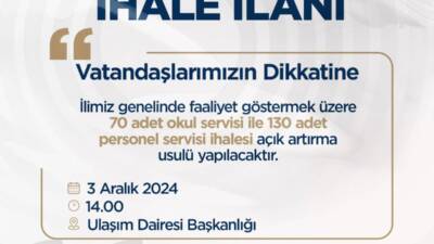 Hatay Büyükşehir Belediyesi (HBB), il genelinde hizmet verecek 70 adet