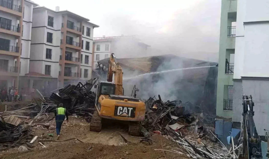 Hatay’ın Antakya ilçesinde işçilerin