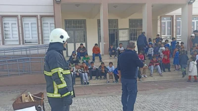 Hatay Büyükşehir Belediyesi İtfaiye Dairesi Başkanlığı, yangın güvenliği konusunda farkındalık