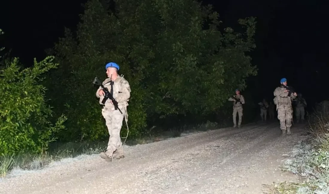 Hatay’ın Erzin ilçesinde, jandarma