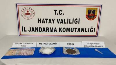 Hatay İl Jandarma Komutanlığı, geçtiğimiz hafta uyuşturucu madde ve kaçakçılıkla