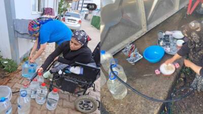 Hatay’ın Kırıkhan ilçesindeki Hüdai Konteyner Kentinde yaşayan 49 hane, tam