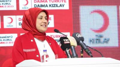 Türk Kızılay Genel Başkanı Fatma Meriç Yılmaz, ülke genelinde günlük
