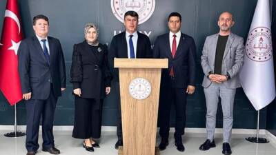 Hatay’daki okullara 5 bin narenciye fidesi bağışlandı. TÜRDEM ve Hatay