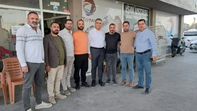 CHP Hatay Milletvekili Mehmet Güzelmansur, Serinyolspor Yönetim Kurulu Başkanı Mehmet