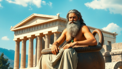 Romen Diyojen, antik felsefenin önemli figürlerinden biri olarak bilinir. Sokrates'in