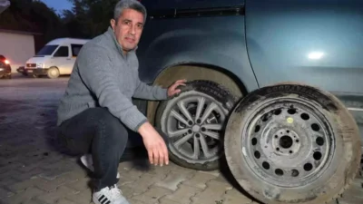 Antakya’da yaşayan Mehmet Polattaş, sıfır kilometre Citroen Berlingo aracını alıp