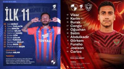 İskenderunspor ile Hatayspor arasında bugün oynanacak Ziraat Türkiye Kupası 5.