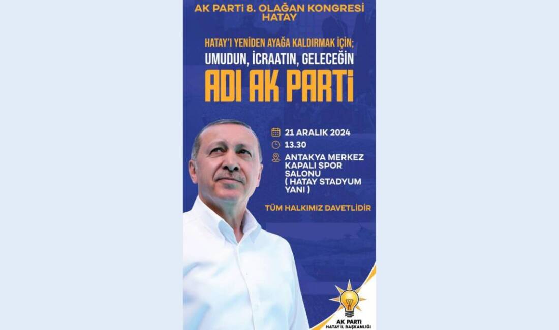 AKP Hatay 8.il kongresi