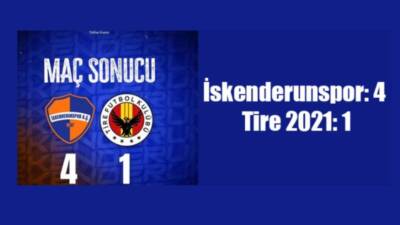 Ziraat Türkiye Kupası 4. Tur Eleme maçında İskenderunspor, Kırıkhan İlçe