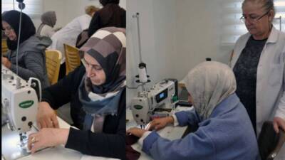 Reyhanlı Halk Eğitimi Merkezi (HEM) tarafından düzenlenen biçki dikiş kursları,