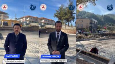 Yayladağı Belediye Başkanı Mehmet Yalçın, sosyal medya hesabından yaptığı açıklama