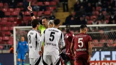 Hatayspor-Beşiktaş Maçında Tarihi Sarı Kart Rekoru Süper Lig’in dikkat çeken