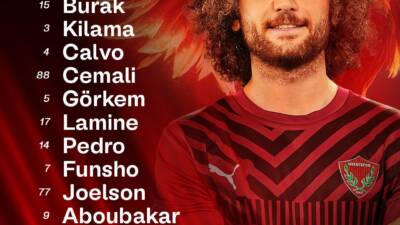   Biraz sonra İstanbul Fatih Terim Stadyumu’nda karşılaşacak R.Başakşehir-Hatayspor maçı