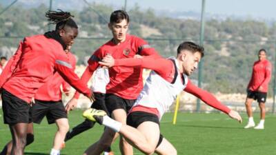 Hatayspor, Ziraat Türkiye Kupası’nda karşılaşacağı İskenderunspor maçı öncesinde hazırlıklarını tüm