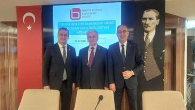 Türkiye Belediye Başkanları Birliği’nin 5. Olağan Kongresi’nde Mehmet Yeloğlu yeniden