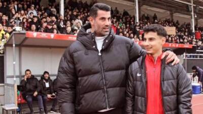 Bodrumspor Teknik Direktörü Volkan Demirel, Trabzonspor-Bodrumspor maçı öncesinde eski öğrencisi