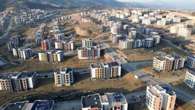 Kahramanmaraş merkezli depremlerin yaralarını sarmak için başlatılan inşa süreci Hatay’da