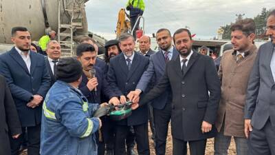 Hatay’ın Yayladağı ilçesinde, Yatılı Hafızlık Kur’an Kursu'nun temeli dualarla atıldı.