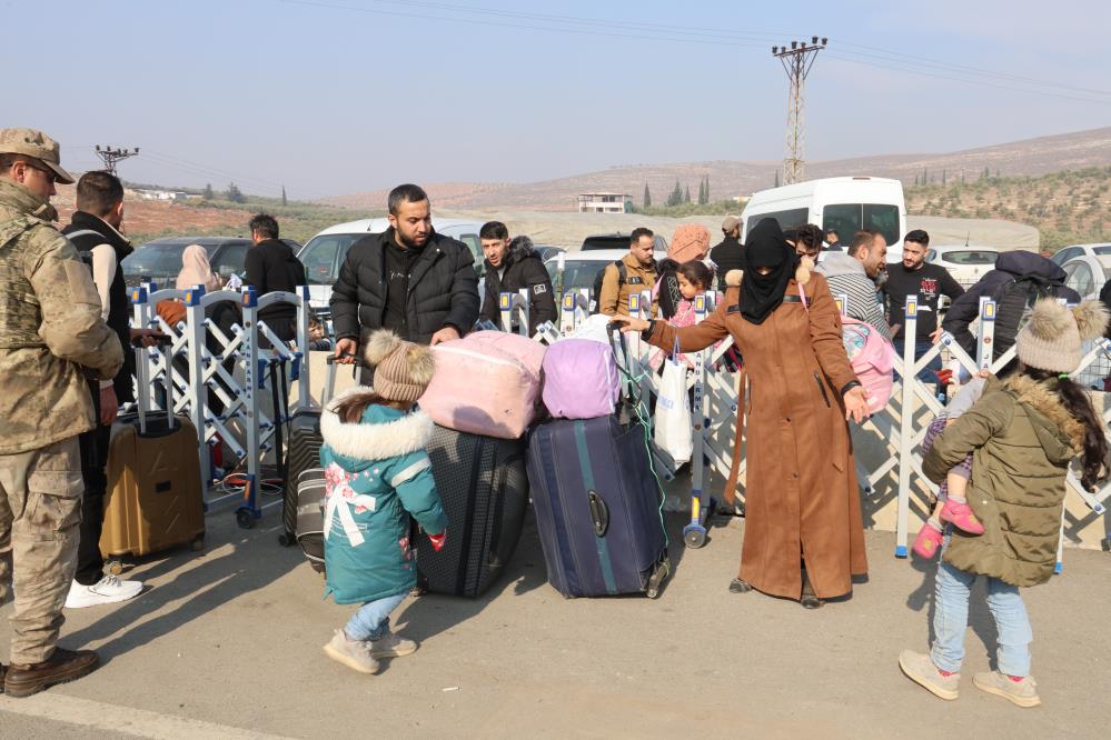 Hatay Cilvegözü Kapısı’ndan Suriye’ye Dönüşler Devam Ediyor