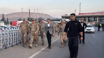 Hatay’ın Reyhanlı ilçesinde yer alan Cilvegözü Sınır Kapısı’nda Jandarma Genel