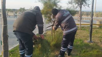 Samandağ Belediye Başkanı Emrah Karaçay, ilçede yürütülen kışa hazırlık çalışmalarına