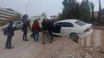 Hatay’ın Samandağ ilçesinde meydana gelen tek taraflı trafik kazası, yürekleri