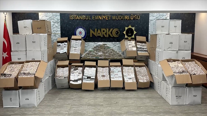 İstanbul'da düzenlenen "Narkokapan-2" operasyonunda