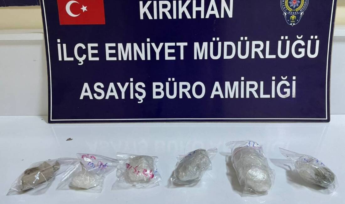 Hatay Emniyet Müdürlüğü’nün uyuşturucu