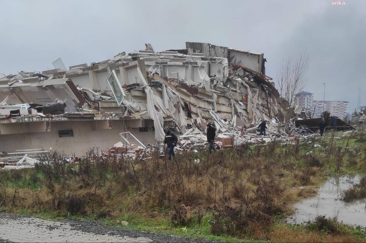 Hatay’da 6 Şubat depreminde yıkılarak 56 kişinin hayatını kaybetmesine neden