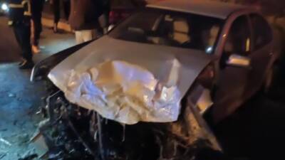 Hatay’ın Samandağ ilçesinde meydana gelen trafik kazasında 5 kişi yaralandı.