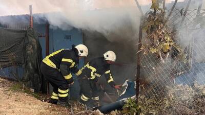 Altınözü ilçesinin Tepehan Mahallesinde bu sabah saatlerinde çıkan yangın, bölge