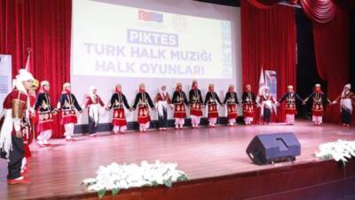 PİKTES Projesi kapsamında düzenlenen Halk Oyunları Yarışmaları’nda Türkiye finallerine katılma