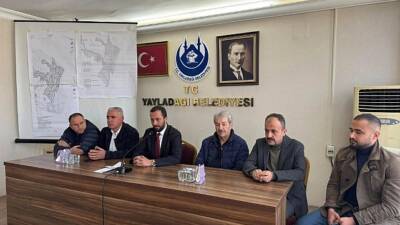 Yayladağı Belediye Başkanı Mehmet Yalçın, Kulaç Sanayi Sitesi Projesi kapsamında