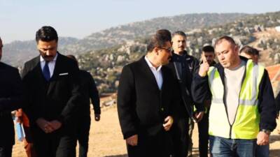 Hatay Valisi Mustafa Masatlı, Yunushan Kırsal Afet Konutları projelerini yerinde