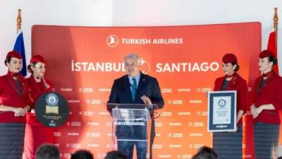 Türk Hava Yolları (THY), dünyanın en prestijli rekorlarından birine imza