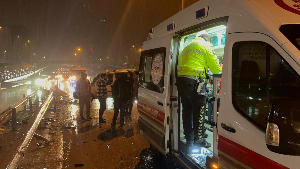 Antakya’da etkili olan yağışlı