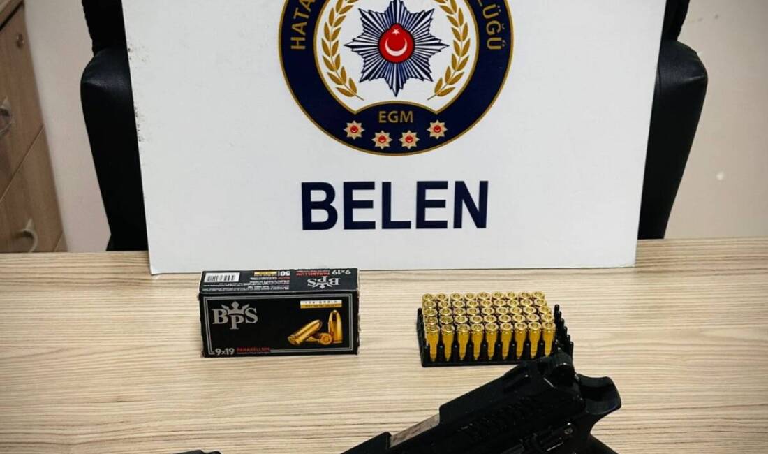 Hatay Belen’de bir minibüste