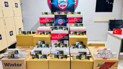 Hatay Emniyet Müdürlüğü ekipleri, kaçakçılıkla mücadele kapsamında gerçekleştirdiği operasyonlarla başarılarına