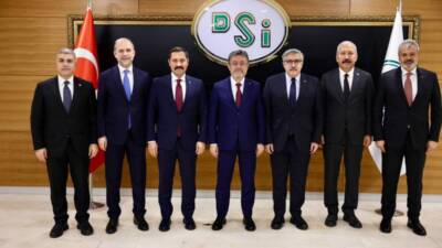 Hatay heyetinin Tarım ve Orman Bakanı İbrahim Yumaklı’yı ziyaretinde, şehrin