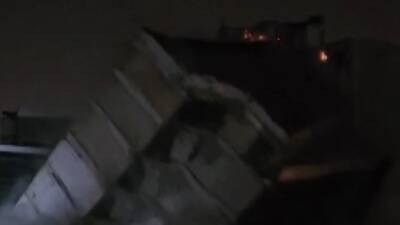 Hatay'da 6 Şubat 2023'teki büyük depremler sonrasında ağır hasar gören