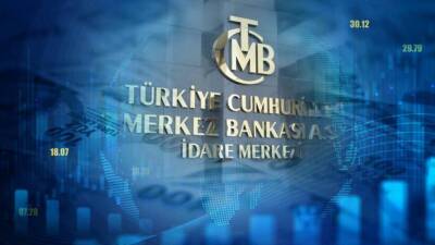 Türkiye Cumhuriyeti Merkez Bankası (TCMB), politika faizini 250 baz puan