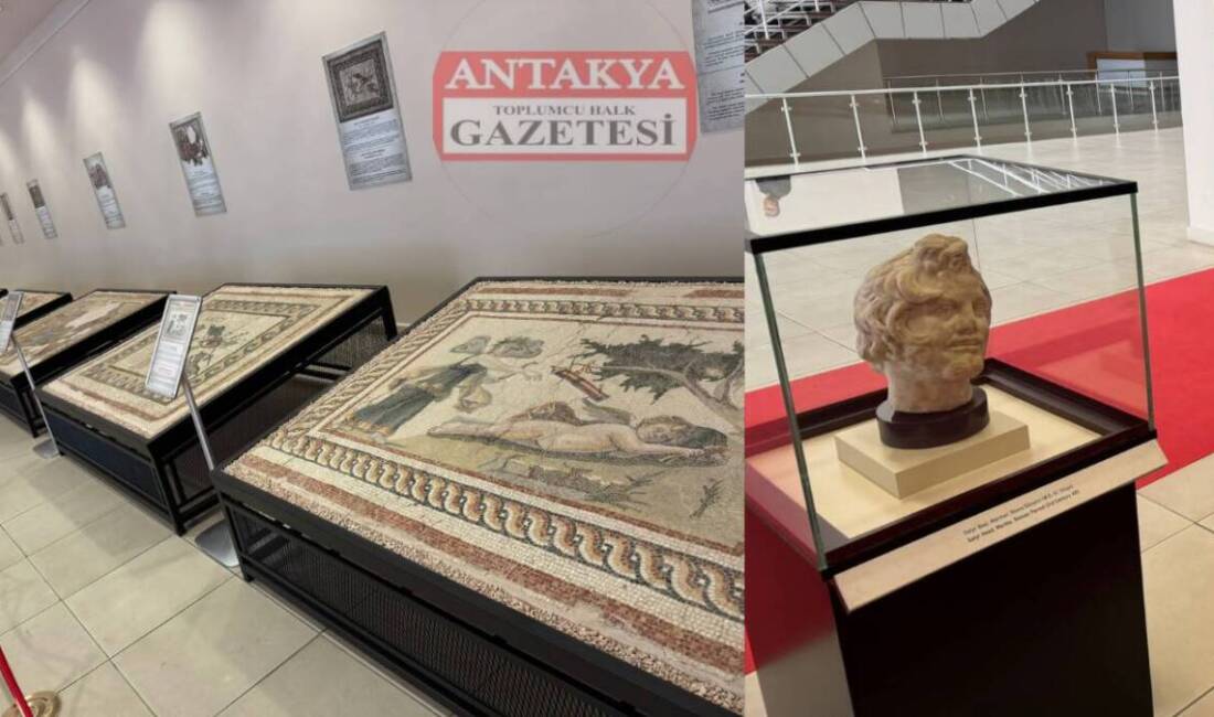 Gaziantep Zeugma Müzesi'nde sergilenen