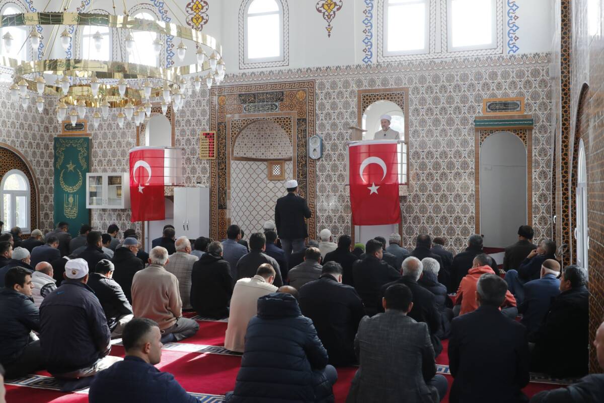 Muhammet Doğru Camisi, Hatay’da ibadete açıldı