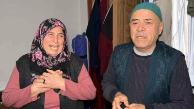 Hatay’ın Belen ilçesinde depremzede bir çiftin evine giren maskeli ve