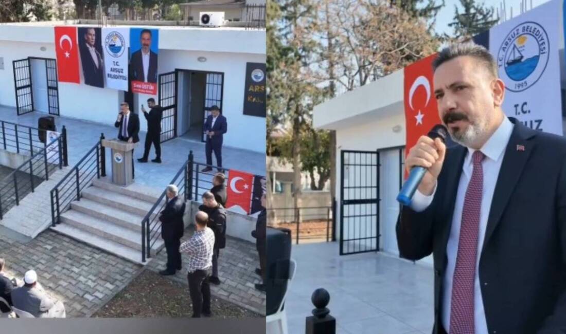 Arsuz Belediye Başkanı Sami Üstün, sosyal medya hesabından yaptığı açıklamada