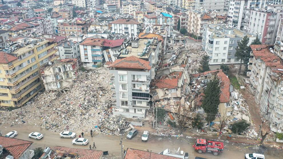 Hatay dahil deprem bölgesinde