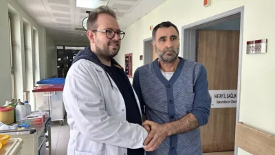 İskenderun Devlet Hastanesi’nde geçirdiği başarılı ameliyatla yaşamını kurtaran Yılmaz Diken,